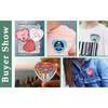 Heart-Shaped Badge Button Maker Parts, Blank Pin Badges Press Button Parts DIY Badge Making Machine Part Supplies 50/100/200PCS