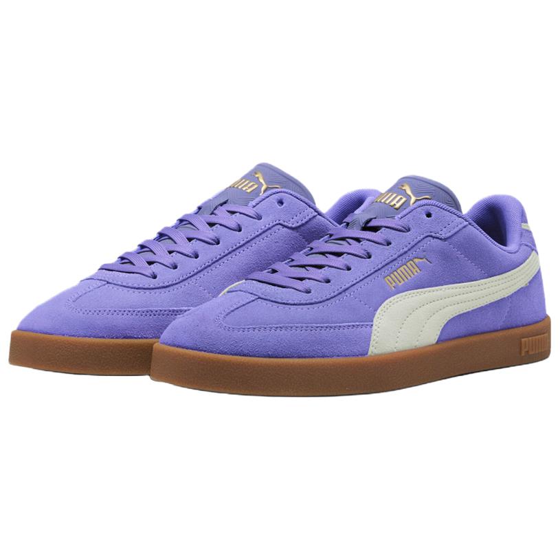 Puma Кроссовки для тренировок Club II Era, удобные, универсальные, женские, фиолетово-белые, 400717-14