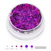 Popular Sequins Gel Glitter Gel Body Facial Hair Eye Stage Makeup Highlight Powder Sequins