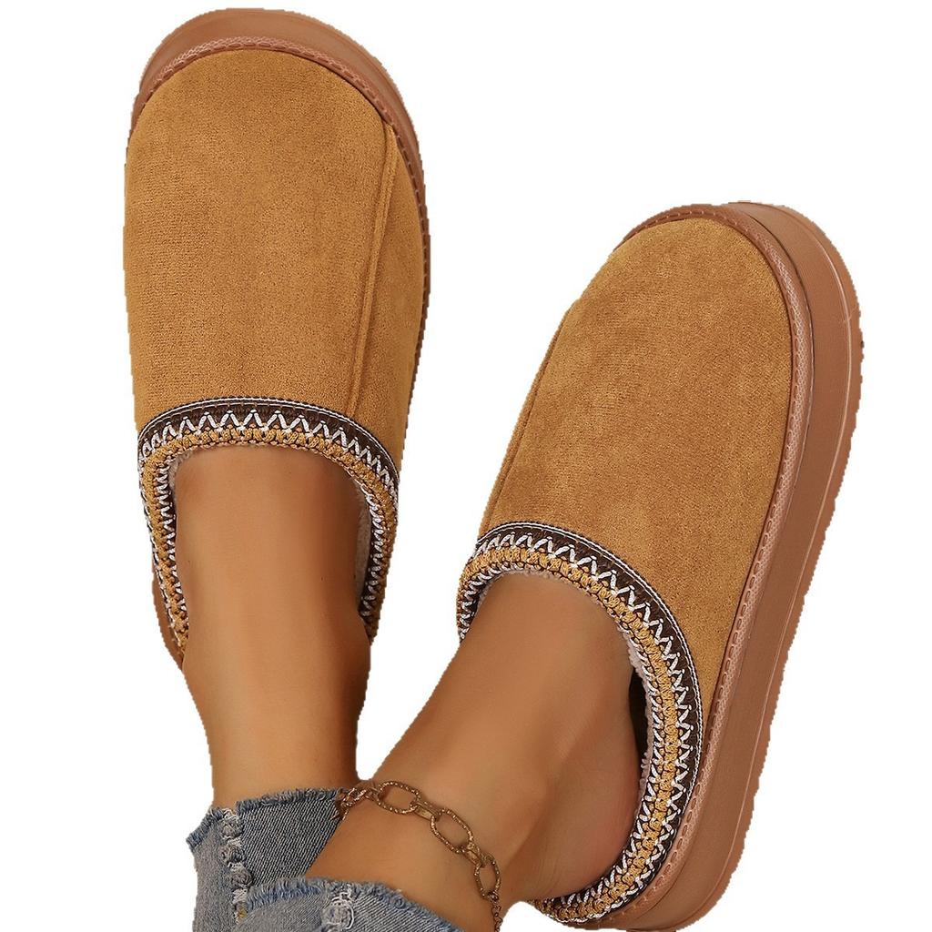 Хлопковые тапочки для пар для дома, домашние плюшевые зимние домашние противоскользящие женские теплые мужские тапочки осень и зима