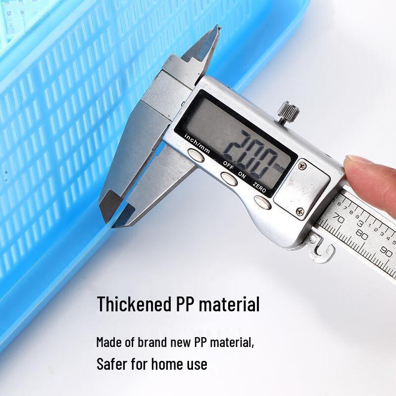 Прямоугольная пластиковая корзина для хранения и слива