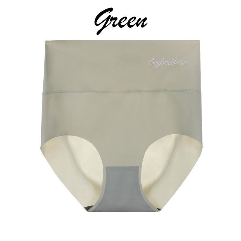 Shapewear Women Panties Tummy Control Underwear Seamless Ice Silk High Waist Sexy Slimming