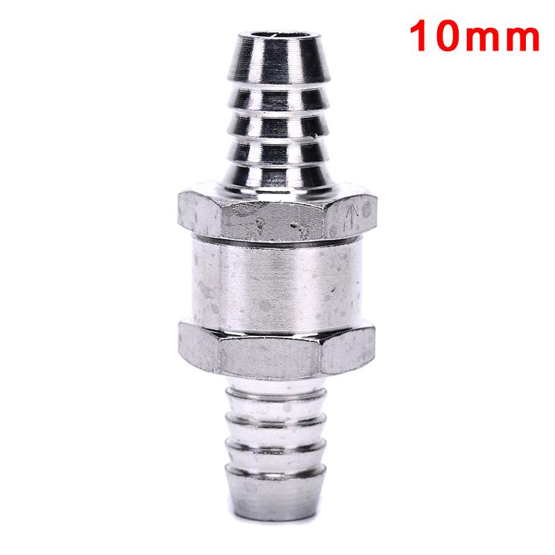 1Pcs 6mm 8mm 10mm 12mm 4 Size Valves Aluminium Alloy Fuel Non Return Check Valve One Way Fit Carburettor Fuel System Fittings7