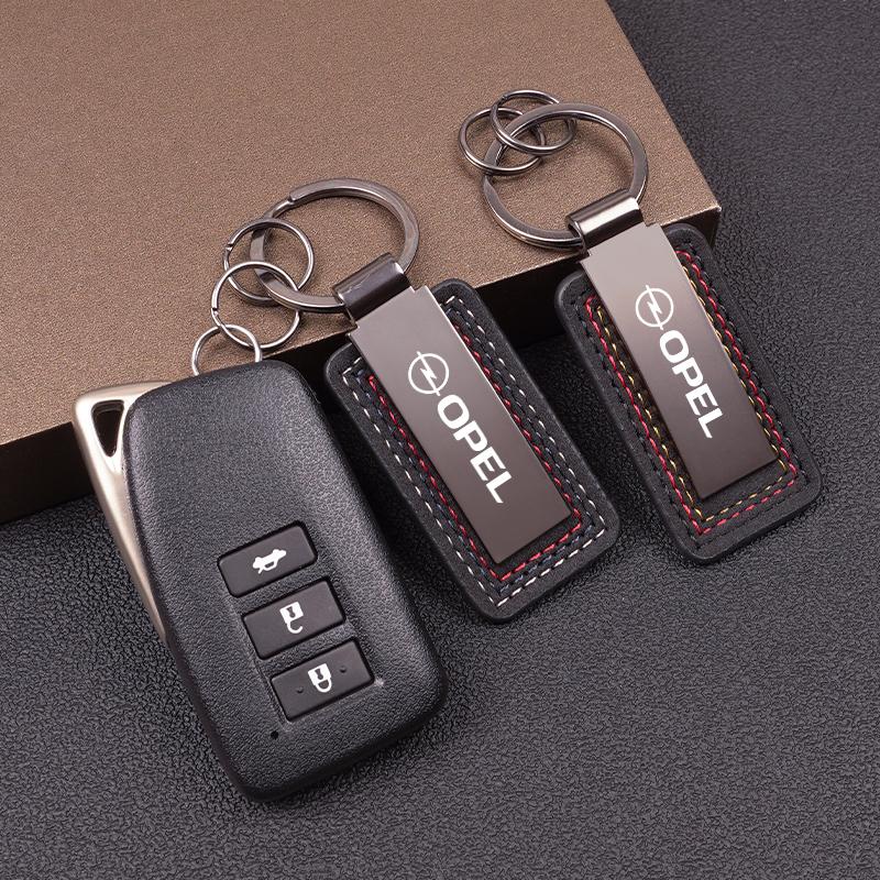 Opel Logo Zinc Alloy Key Chain Car Personalized Keychain For Opel Astra Insignia Vivaro Corsa Mokka Zafira Vectra OPC Vauxhall