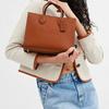 Coach Ace 26 Fashion Casual Minimalist Solid Color Leather Tote Bag Shopping Bag Shoulder Crossbody Handbag Medium Women tote CR681-B4BAR