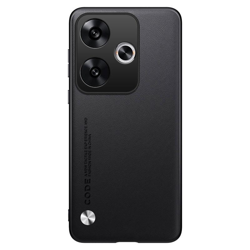 Кожаный чехол для мобильного телефона Redmi Turbo3: Универсальная ультратонкая защита для Note12 Turbo. Подходит как мужчинам, так и женщинам.