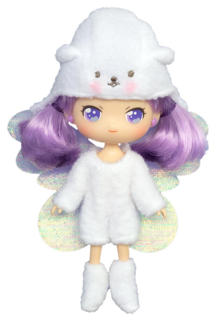 Lil Lil Fairilu Fairilu Кукольное платье Пушистая пижама для собак FOD-01