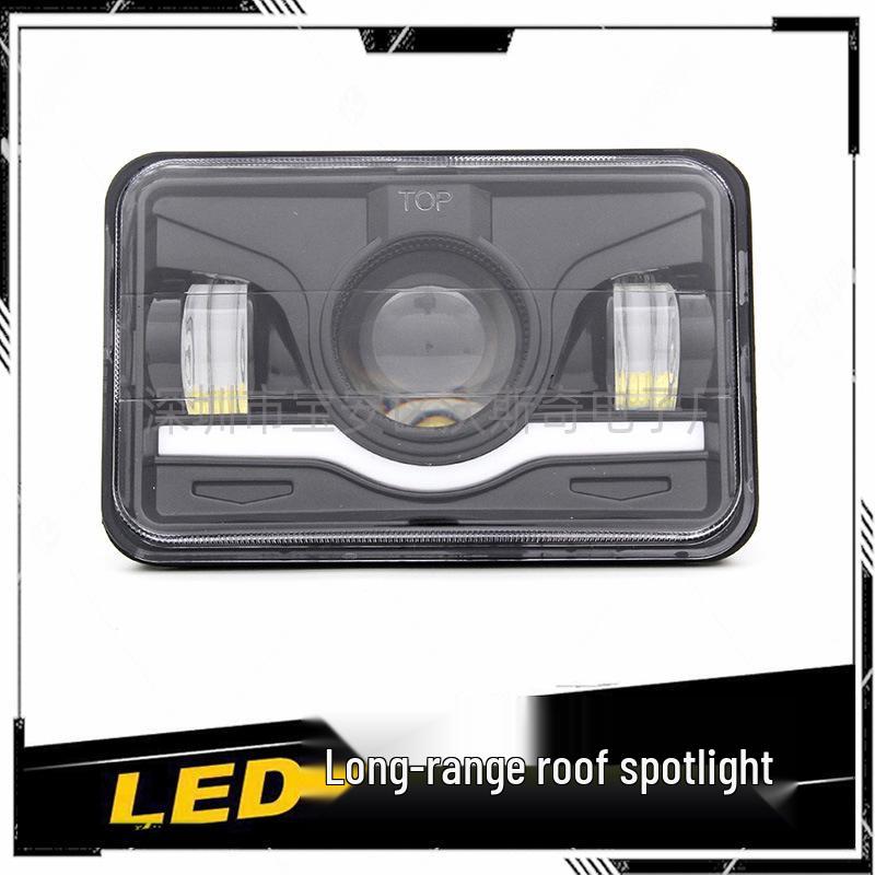 4x6 Inch LED High/Low Beam Truck Light for Jeep - Off-Road Vehicle Square Headlight