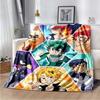 Anime My Hero Academia Printed Art Fleece Blanket for Beds Hiking Picnic Thick Quilt Fashionable Bedspread Fleece Throw Blanket