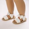 Summer Baby Sandals 0-1 Years Old Learning Footwear Soft Glue Bottom Baby Shoes Breathable Princess Shoes