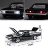 ABAB1 1:32 1970 Charger Classic Muscle Sports Car Simulation Alloy Car Model Sound and Light Toys Hobby Collection Gifts