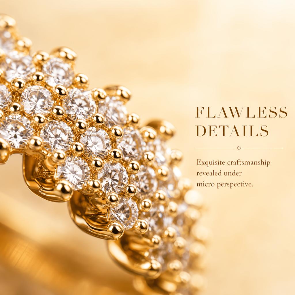 Inlaid synthetic zircon gold bracelet for women Light luxury with a niche design aesthetic Versatile accessories for daily commuting