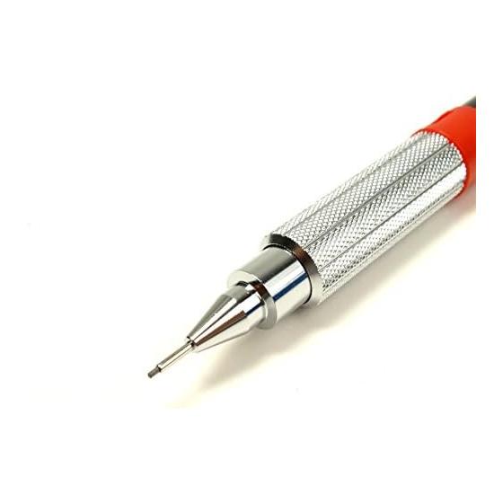 Механический карандаш Mitsubishi Pencil для черчения 0,5 мм Черный M5552.24 Рифленая рукоятка Сбалансированный центр тяжести Наконечник 4 мм