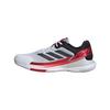 Adidas Crazyquick Boost Padel Comfortable Non-Slip Durable Low-Top Tennis Shoes Unisex Sneakers White Black Red IH3636