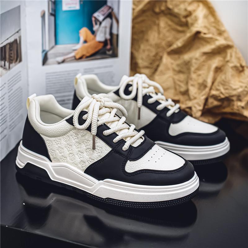 New Men And Women's Classic Fashion Low Top Thick Sole Skateboarding Breathable Shoes Students Boys Trending Comfortable Soft Sole Gym Sneakers