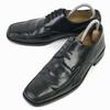 Russell & Bromley Leather McKay Method U Tip Dress Business Shoes Size 26.0 Black(USED)