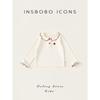 Insbobo Girls' Tops Spring 2026 New Spring Collection Children's Long-Sleeve T-Shirt Baby Super Cute Clothes Children's Clothing