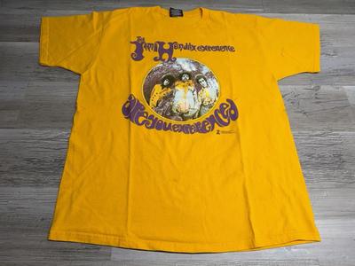 Винтажная аутентичная концертная футболка Jimi Hendrix Are You Experienced 2002 Zion XL