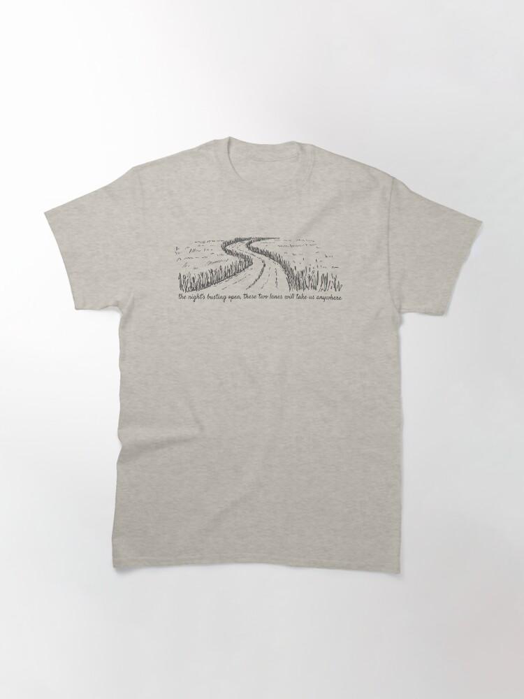 Mumford & Sons Bruce Springsteen - Thunder Road Lyrics Classic T-Shirt