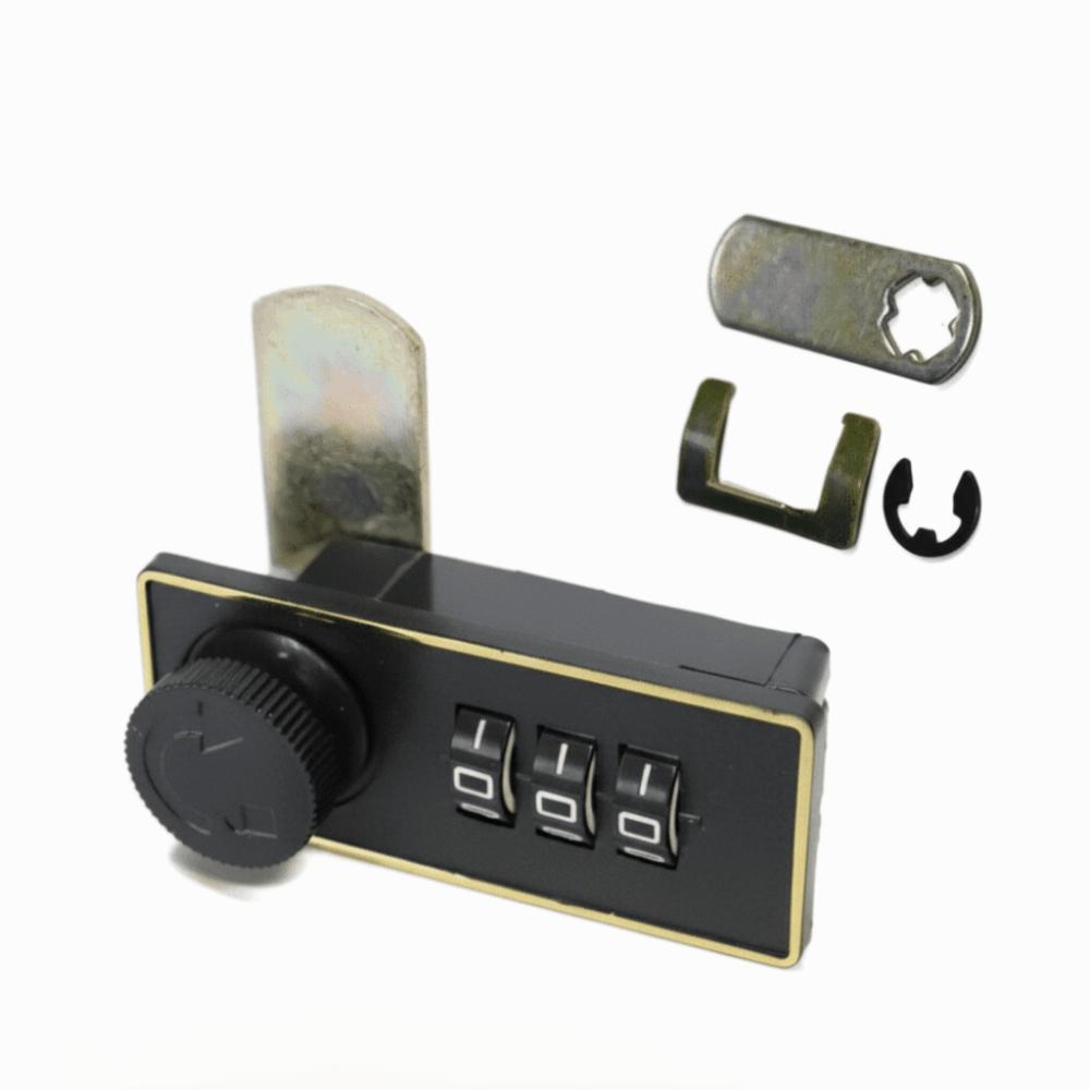 3 Digit Drawer Turntable Password Lock Anti-Theft Dial Combination Lock Safe Deposit Box