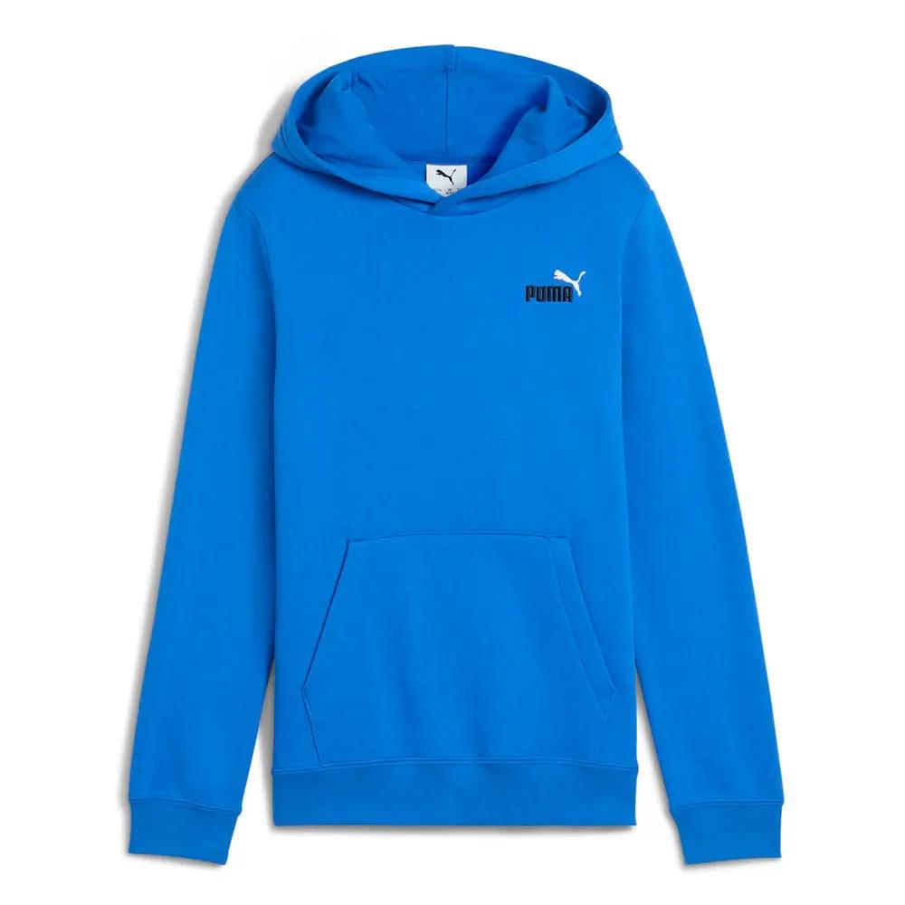 PUMA Sweat à Capuche Logo N° 1 Hoodie 50% Recycled Blue