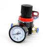 AR2000 02 G1/4'' Регулятор давления Мини Воздушный Ar2000 Сброс Управление Компрессор Регулятор Блоки подготовки Клапан Манометр Фитинг