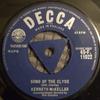 7-дюймовая пластинка KENNETH MCKELLAR Song Of The Clyde Its A Long Lo 45F11022 Decca 1958 UK CountryFolk Б/у