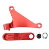 Clutch Arm Extension Lever Bracket for MT-07 2018-2022 Aluminum Alloy Clutch Arm Lever Bracket for Tenere 700 XTZ700 2019-2024 (Red)
