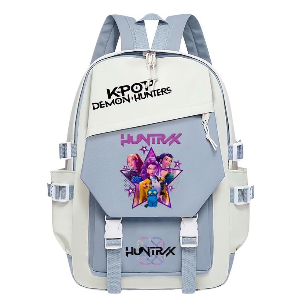 Горячая Распродажа Demon Hunters KPop Demon Hunters Периферийный Рюкзак Большой Вместимости Студенческий Рюкзак