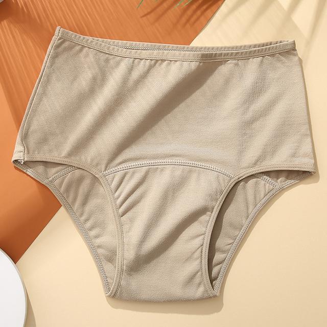 FINETOO Трусики для менструации, хлопковые трусики для периодов, нижнее белье, брюки-кюлоты, Menstruelle, герметичные трусы с высокой талией, недержание мочи, трусы Bragas