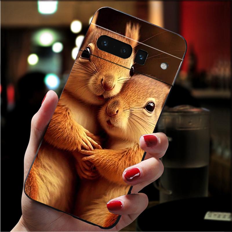 Чехол для телефона Squirrel для Google Pixel 8 7 Pro 7A 7 6A 6 Pro Pixel 8A 4A 3A 4 XL Pixel 5 6 4 3 3A XL