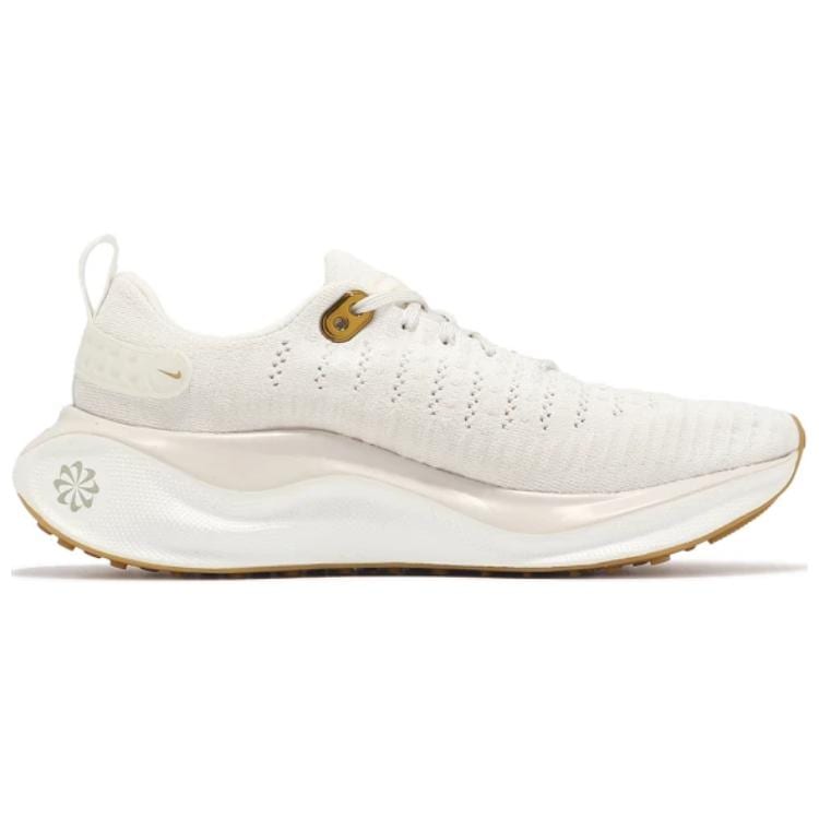 Nike ReactX Infinity Run 4 Белый Жевательная резинка Металлик Золотой Женские DR2670-013