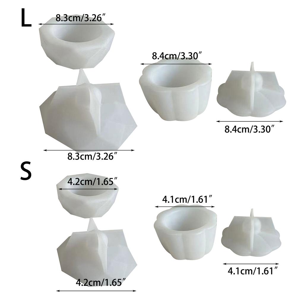 Формы для банок из смолы Восьмиугольная банка Силиконовые формы с крышкой Силиконовые формы для смолы для хранения своими руками Подставка для ювелирных изделий Кейс