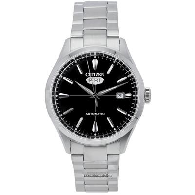 C7 Series Stainless Steel Black Dial Automatic NH8391-51E Мужские часы