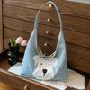 Stylish And Cute Tote Bag For Women In Black Brown Blue And Cream Colors Ideal For Daily Use