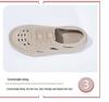 Unisex Lightweight EVA Clog Shoes for Summer: Beach, Driving, and Cool Closed-Toe Slippers Sandals