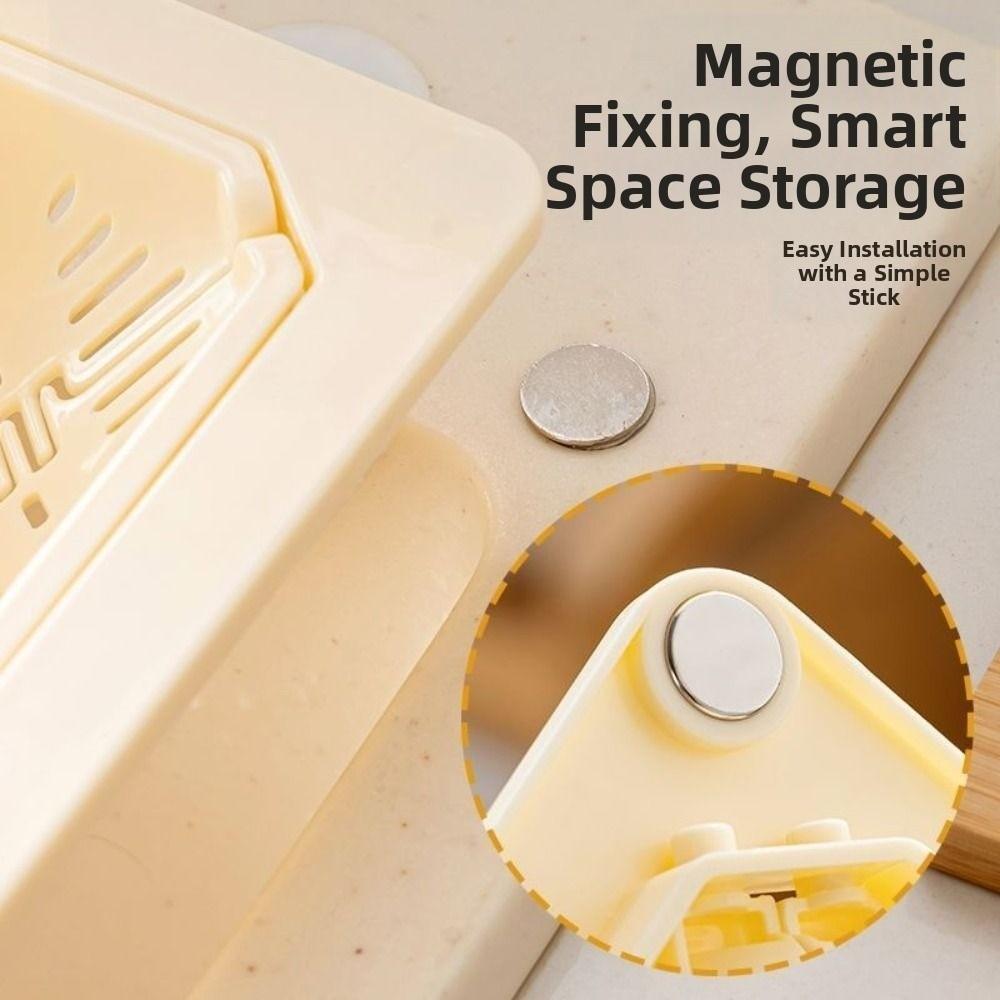 Triangle Sink Strainer Basket Creative Detachable Automatic Dumping Filter Basket Multifunctional One Click