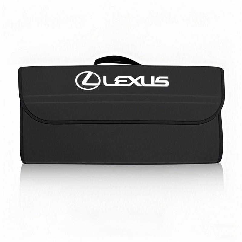 High-Capacity Felt Cloth Car Trunk Storage Box Acc sori For Lexus F SPORT RX NX LS UX LM LX GX LC RZ IS CT GS RC HS SC TX ADR1