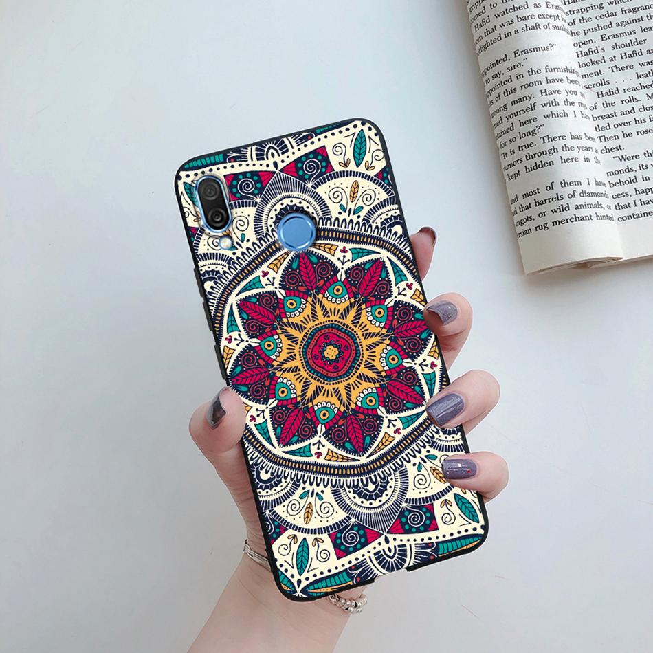 For Honor Play Case COR-L29 COR-L09 Phone Cover Stylish Flower Soft Silicone Matte Case Fundas For Honor Play Shockproof Bumper