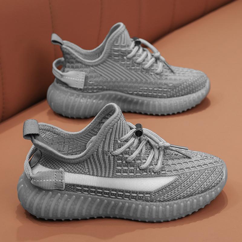 Детские дышащие сетчатые кроссовки для бега - Мягкая подошва, унисекс летние кеды для мальчиков и девочек.