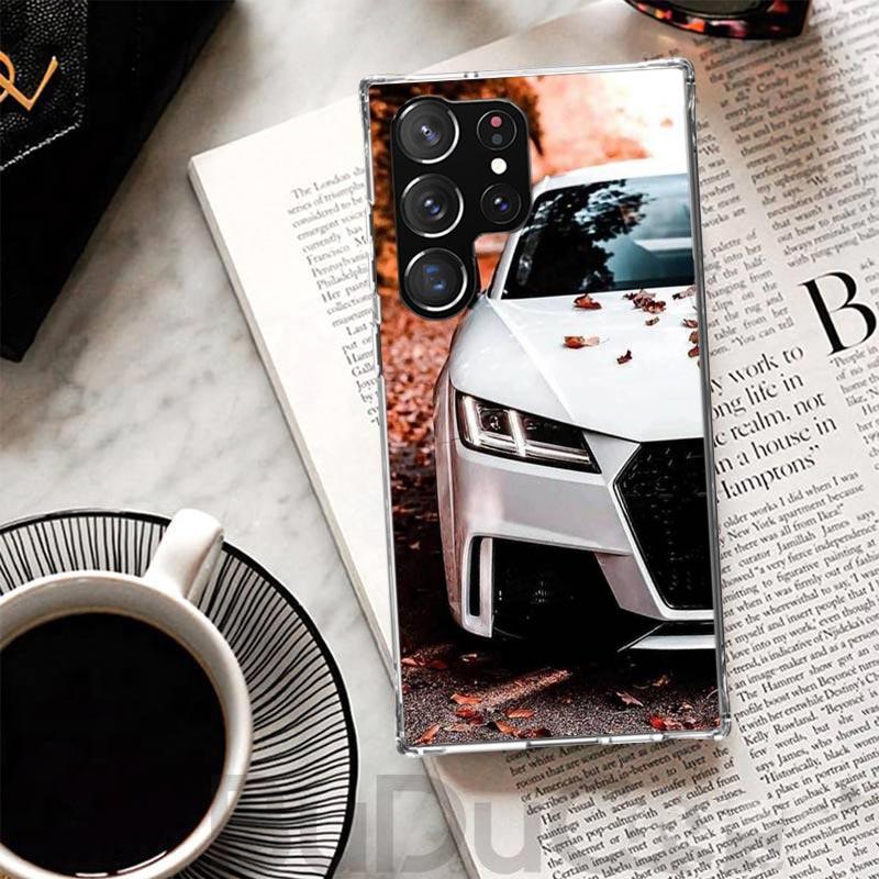 Суперкар Для A-Audis R-S Sport Чехол Для Samsung Galaxy S23 S22 S24 S25 Ultra Чехол Для Телефона S21 Plus S20 FE S10 + S25Ultra Печать F