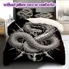 Thorn animals Pattern Bedding Quilt Set Quilt Cover Pillowcase Home Decoration Birthday Gift (1 * duvet cover + 2 * pillowcase, without core)
