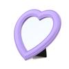 Web Celebrity Cosmetic Mirror Mini Heart Student Dormitory Girl Mirror Portable