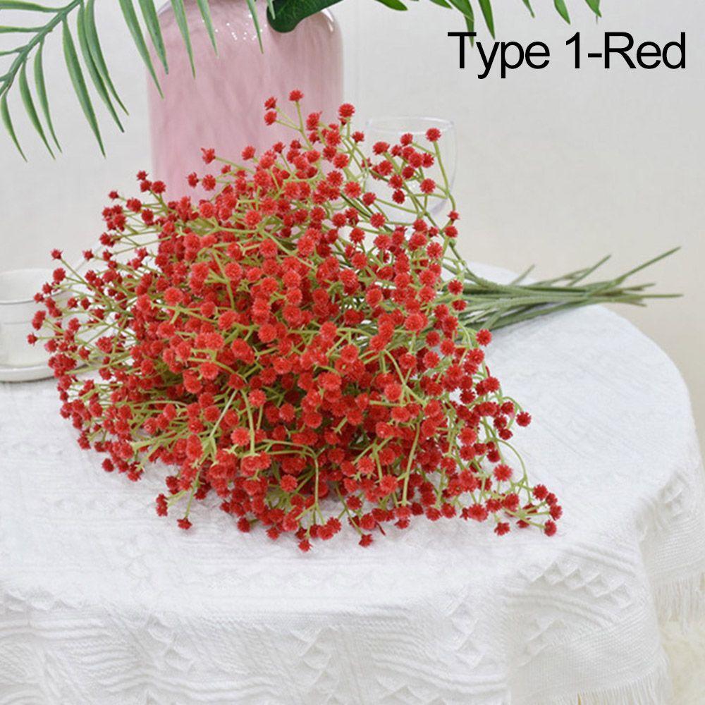 Праздничные принадлежности Искусственные растения 108 головок Искусственная гипсофила, похожая на живую цветочную композицию Baby Breath