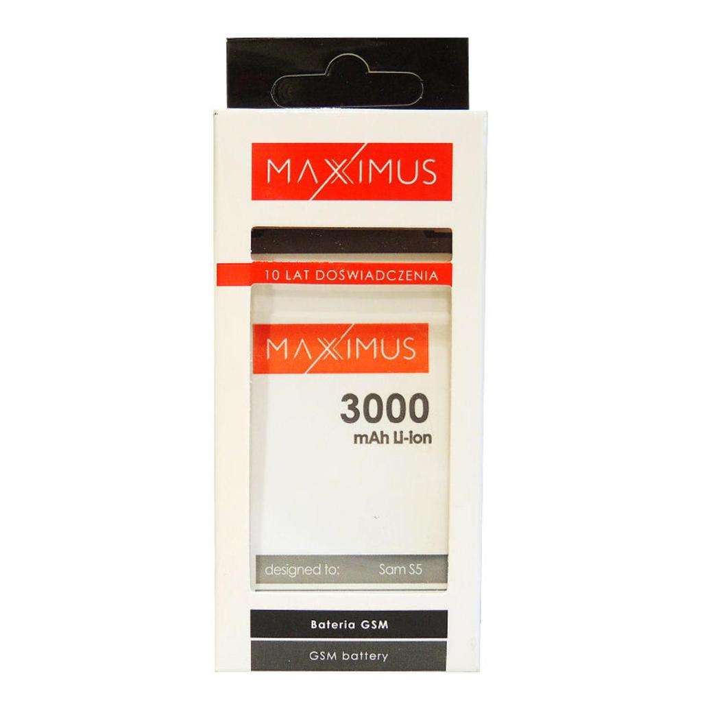 Bateria Maxximus Do Samsunga G900 S5 3000Mah