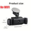 Автомобильный видеорегистратор 4-канальный Черный ящик с GPS WIFI 1080P Передняя камера для вождения Левая Правая Задняя Ночное видение 24-часовой Монитор парковки
