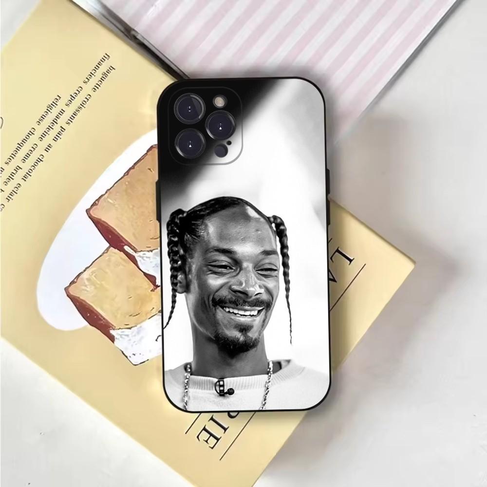 Чехол для телефона Snoop Dogg для iPhone 16,15,14,13,12,11,Pro,X,XS,Max,XR,Plus,Mini Мягкий черный чехол