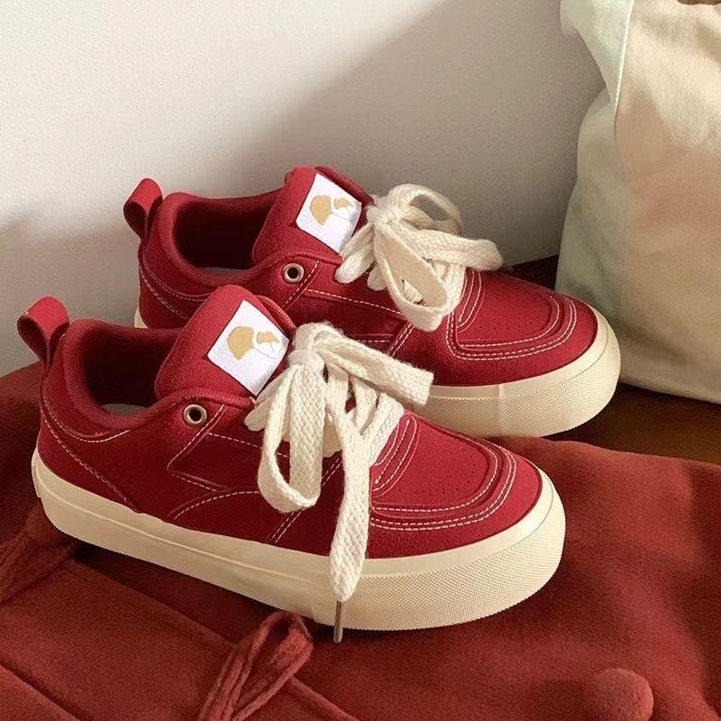 Новые повседневные удобные кроссовки на плоской подошве со шнуровкой, модные дышащие вулканизированные туфли с круглым носком, женские кроссовки