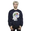 Disney Mens Inside Out Head Silhouette Sweatshirt