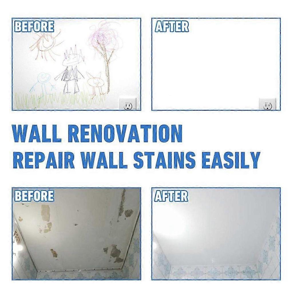 Wall Repair Paint Wall Spray Paint, Wall Repair Spray, Water-Based Paint White Peel, Covers Up Stain Sealing Ceiling Paint